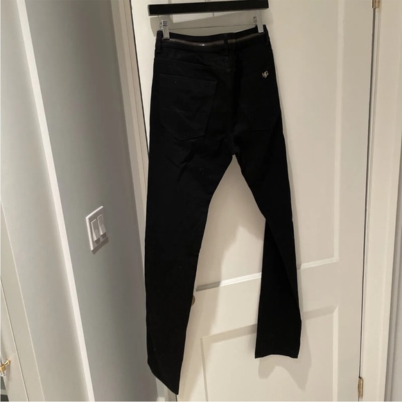 Givenchy black jeans size 30x31 inseam zipper detail in belt loop denim - Picture 7 of 7